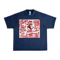Navy funny valentine's day Urban Heavy Tee - MaliasSmallBusiness