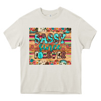 Cream sassy since forever Heavy Core Tee - JahusDesignShop