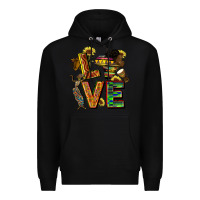 Black love juneteenth africa Premium Hoodie - CowGirlArtShop