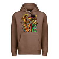 Chestnut love juneteenth africa Premium Hoodie - CowGirlArtShop