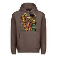 Coffee love juneteenth africa Premium Hoodie - CowGirlArtShop