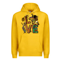Lemon love juneteenth africa Premium Hoodie - CowGirlArtShop
