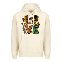 Sandshell love juneteenth africa Premium Hoodie - CowGirlArtShop