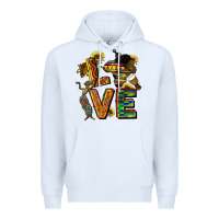 White love juneteenth africa Premium Hoodie - CowGirlArtShop