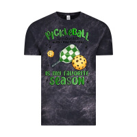 Cloud Black pickleball is my favorite season Vintage Tee - MaliasSmallBusiness