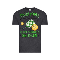 Vintage Black pickleball is my favorite season Vintage Tee - MaliasSmallBusiness