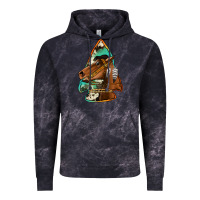 Cloud Black horse arrowhead Vintage Hoodie - Jasminsmagicworld