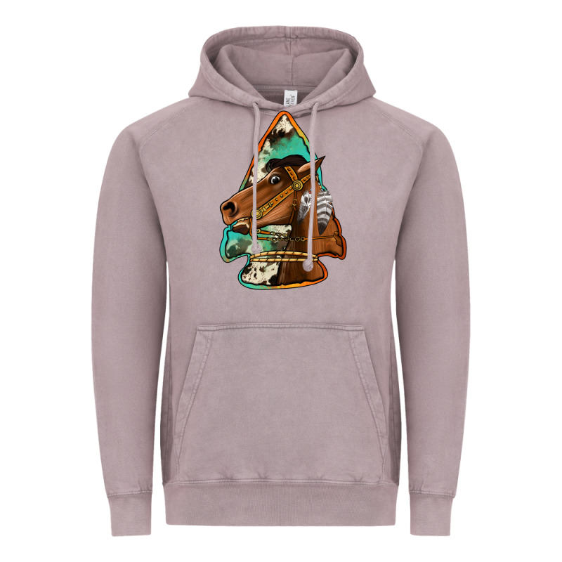 Horse Arrowhead Vintage Hoodie by Jasminsmagicworld | Teevron