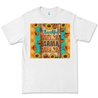 White Thankful mama mama mama Premium Tee - Artiststas