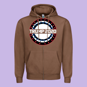 Trump 2020 Zipper Hoodie Designed By Bettercallsaul
