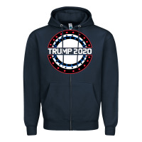 Navy Trump 2020 Zipper Hoodie - Bettercallsaul
