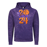 Cloud Purple senior 2024 basketball Vintage Hoodie - MaliasSmallBusiness