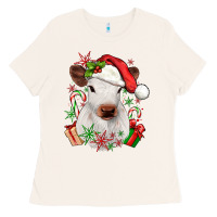 Bone christmas heifer Ladies Tee - JahusDesignShop