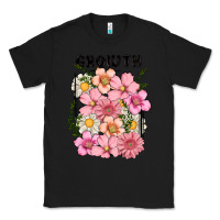 Black growth flower Classic Tee - MaliasSmallBusiness