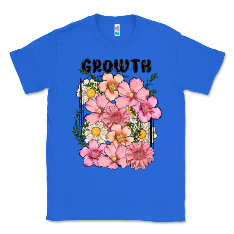 Growth Flower Classic Tee by MaliasSmallBusiness | Teevron