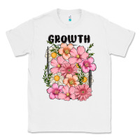 White growth flower Classic Tee - MaliasSmallBusiness