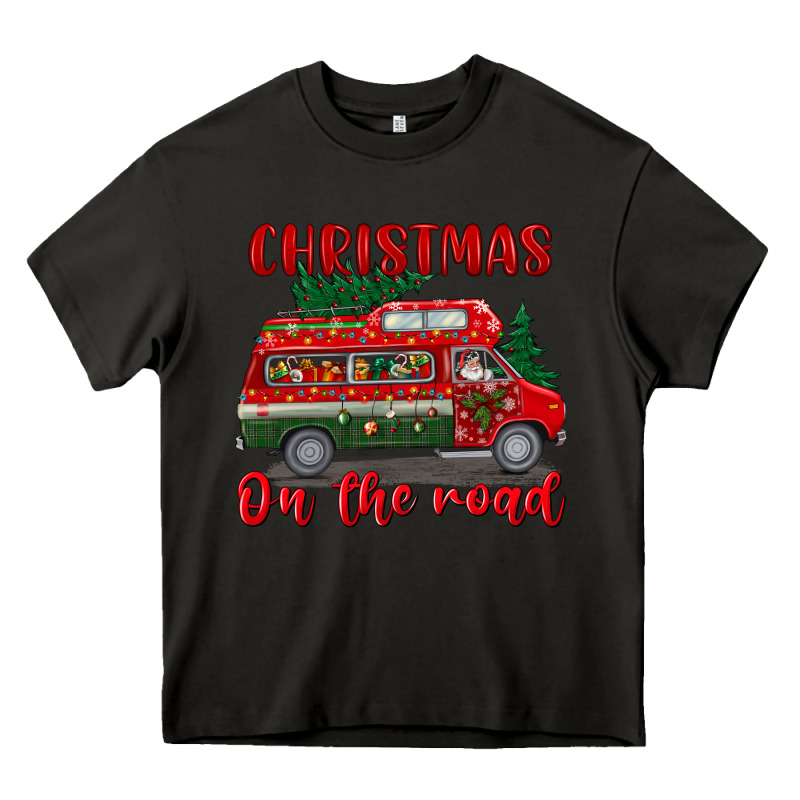 Christmas On The Road Heavy Core Tee by BundleAndBundleShop | Teevron