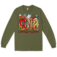 Army Green CNA Certified Nursing Assistant Christmas Long Sleeve Tee - MaliasSmallBusiness