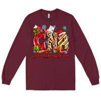 Burgundy CNA Certified Nursing Assistant Christmas Long Sleeve Tee - MaliasSmallBusiness