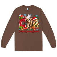 Chestnut CNA Certified Nursing Assistant Christmas Long Sleeve Tee - MaliasSmallBusiness