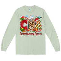 Matcha CNA Certified Nursing Assistant Christmas Long Sleeve Tee - MaliasSmallBusiness