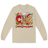 Mushroom CNA Certified Nursing Assistant Christmas Long Sleeve Tee - MaliasSmallBusiness