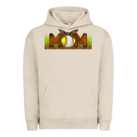 Pigment French Oak Baseball And Softball Mom Libbey Glass Urban Hoodie - BundleAndBundleShop