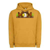 Pigment Peanut Butter Baseball And Softball Mom Libbey Glass Urban Hoodie - BundleAndBundleShop