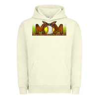 Pigment Pistachio Baseball And Softball Mom Libbey Glass Urban Hoodie - BundleAndBundleShop