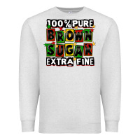 Oatmeal Heather 100 pure brown sugar extra fine Premium Sweatshirt - CowGirlArtShop