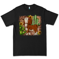 Black Hereford cactus sunflower Premium Tee - JahusDesignShop