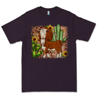 Plum Hereford cactus sunflower Premium Tee - JahusDesignShop