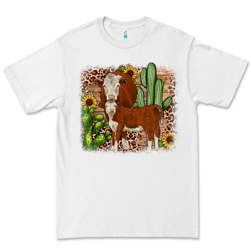 Hereford Cactus Sunflower Premium Tee by JahusDesignShop | Teevron