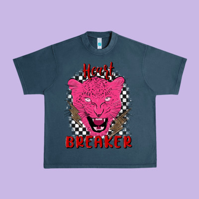 Heartbreaker Urban Heavy Tee Designed By Maliassmallbusiness