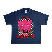 Navy heartbreaker Urban Heavy Tee - MaliasSmallBusiness