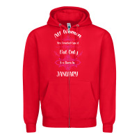 Red Legends are born in January shirt Zipper Hoodie - Bettercallsaul