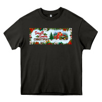 Asphalt small town christmas Heavy Core Tee - BundleAndBundleShop