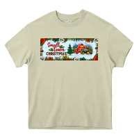 Mossy small town christmas Heavy Core Tee - BundleAndBundleShop