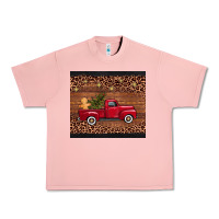 Salmon Christmas truck Urban Heavy Tee - AdoDesignShop