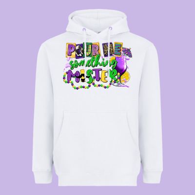 Pour Me Something Mister Heavyweight Hoodie Designed By Cowgirlartshop