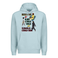 Blue Mist rosa sat so ruby could walk so kamala could run juneteenth Premium Hoodie - CowGirlArtShop