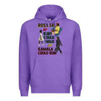 Purple rosa sat so ruby could walk so kamala could run juneteenth Premium Hoodie - CowGirlArtShop