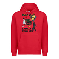 Red rosa sat so ruby could walk so kamala could run juneteenth Premium Hoodie - CowGirlArtShop