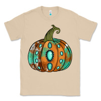 Mushroom Western cowhide turquoise pumpkin Classic Tee - NancyCooperArtShop