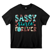 Black sassy since forever Heavy Core Tee - JahusDesignShop