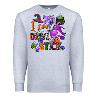 Heather Grey yes i can drive a stick Premium Sweatshirt - CowGirlArtShop