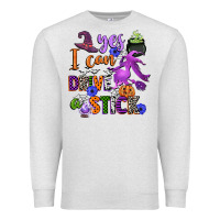 Oatmeal Heather yes i can drive a stick Premium Sweatshirt - CowGirlArtShop