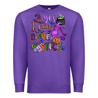 Purple yes i can drive a stick Premium Sweatshirt - CowGirlArtShop