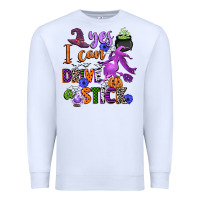 White yes i can drive a stick Premium Sweatshirt - CowGirlArtShop