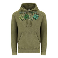 Vintage Olive god says i am patrick's day Vintage Hoodie - MaliasSmallBusiness